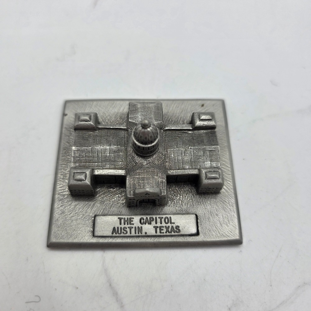 1998 R.W. Rehberger Texas State Capitol Austin Metal Miniature Souvenir USA
